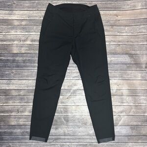 Lululemon Black Easy Commute Tapered Mens Back Gator Biking Pants 32 X 31
